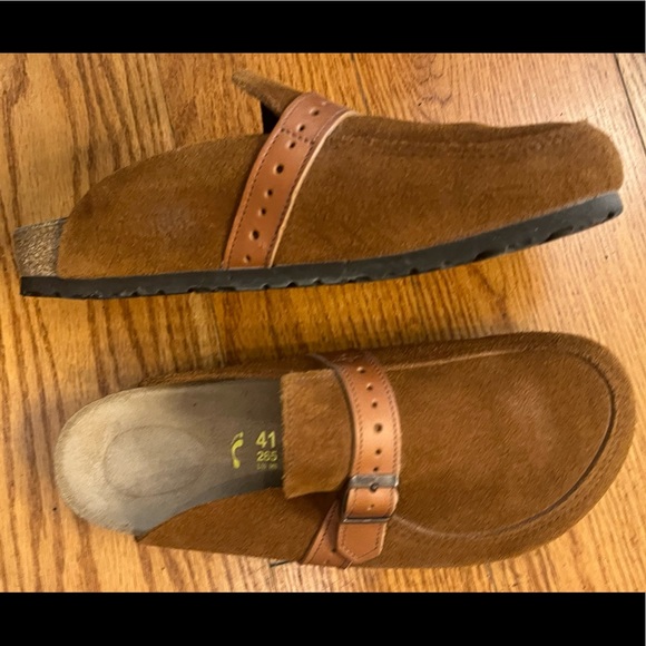 NWOT Birkenstock Moc Mule, Caramel